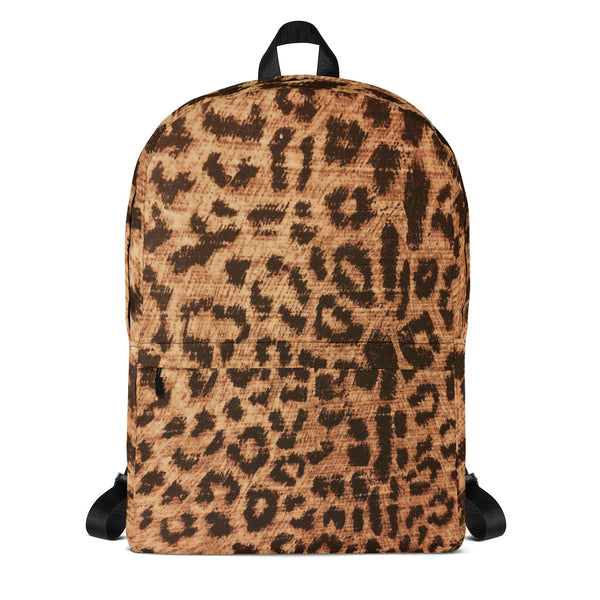 Cheetah Print Backpack