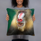 Sorry Boo Mandrill Pillow