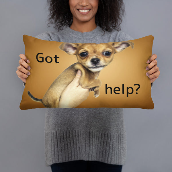 Got Help Pillow