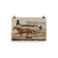 A Gentleman's Race Poster