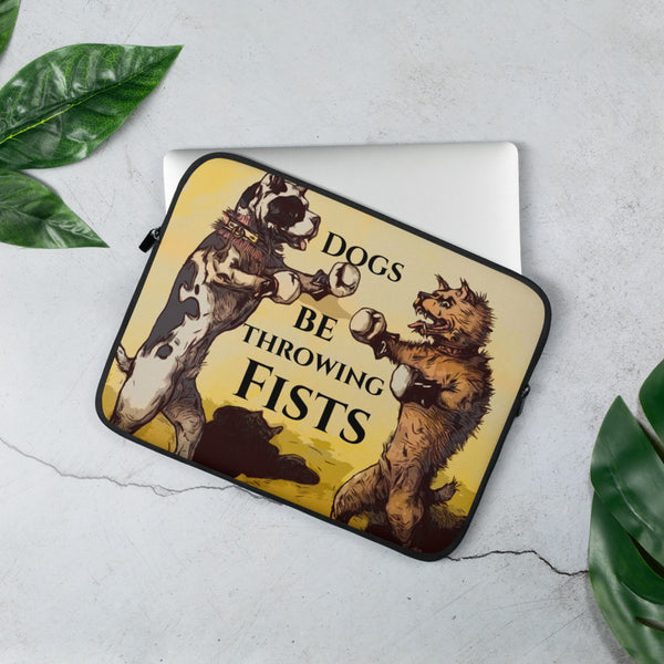 Throwing Fists Laptop Sleeve