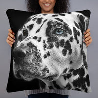 Dalmatian Portrait Pillow