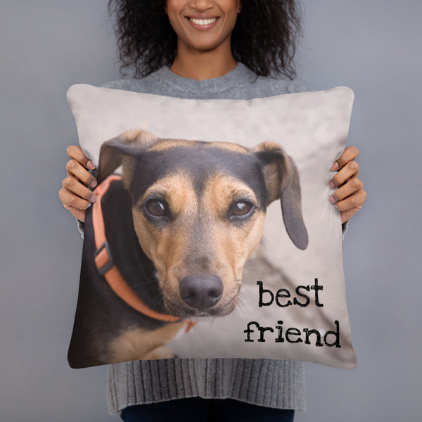Best Friend Dog Pillow
