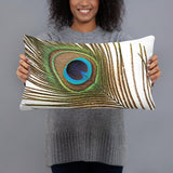 The Eye of Argus Peacock Pillow