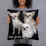 Chihuahua Gang Pillow