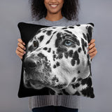 Dalmatian Portrait Pillow