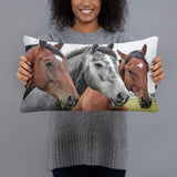 Horse Besties Pillow
