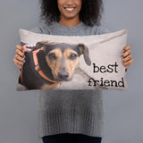 Best Friend Dog Pillow