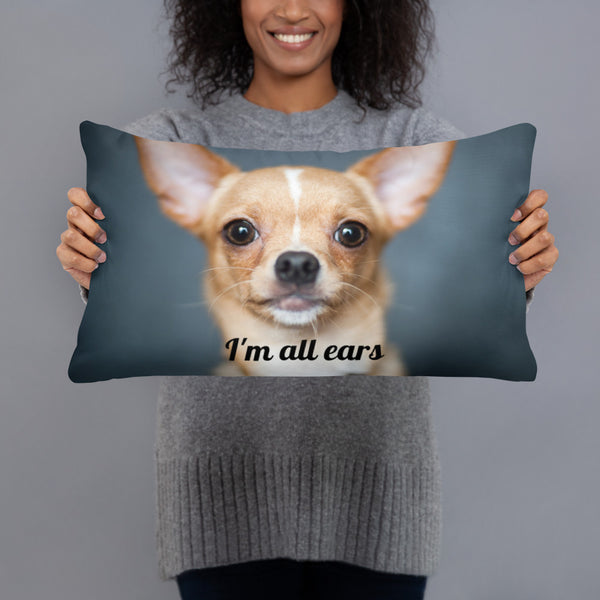 All Ears Chihuahua Pillow