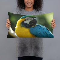 Best Friend Macaw Pillow