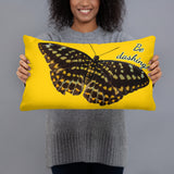 Be Dashing Butterfly Pillow