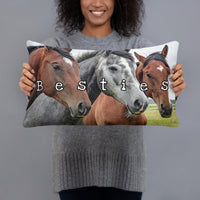 Horse Besties Pillow