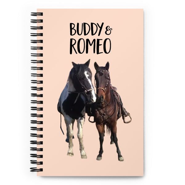 Buddy & Romeo Spiral notebook: The Renee Collection