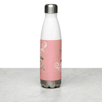 Ava Floral Stainless Steel Water Bottle: The Renee Collection