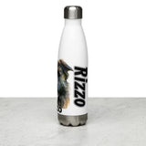 My Dog Rizzo White Flask