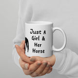 Just A Horse & Her Horse Mug